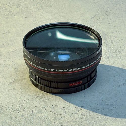 Digital Wide Converter w/ Macro 0.48x 72 mm
