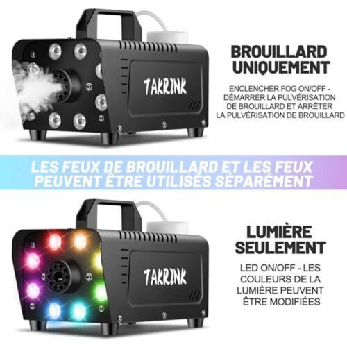 Takrink 900 W, 8 LED y 16 Colores