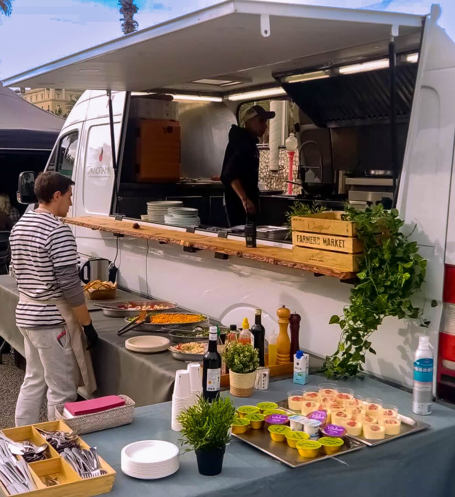 Catering en Hangar Studio